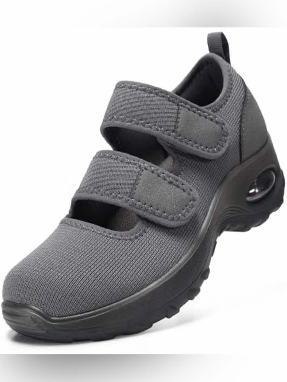 STQ Adjustable Orthopedic Walking Shoes, Barefoot-Style Mary Janes